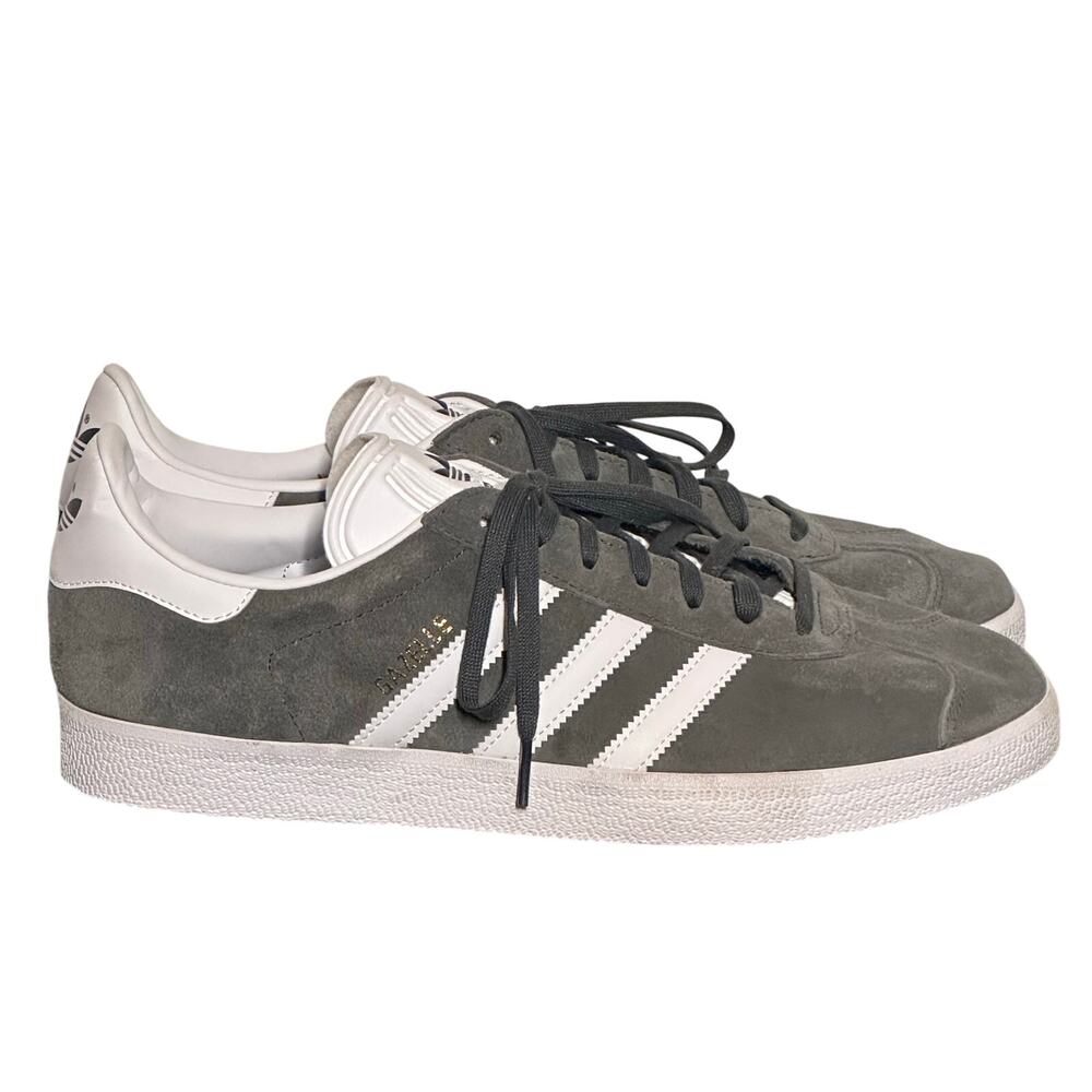 adidas originals Gazelle in grey and white